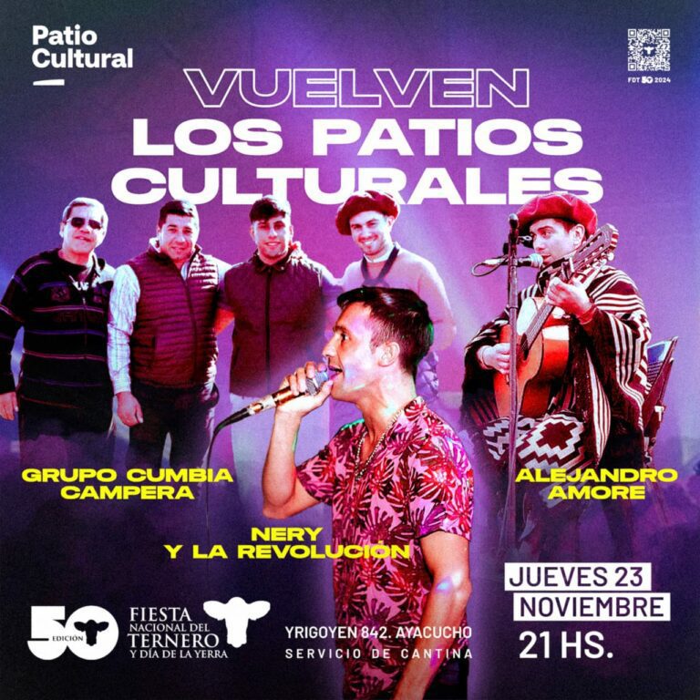 Fiesta Nacional del Ternero: Vuelven los Patios Culturales