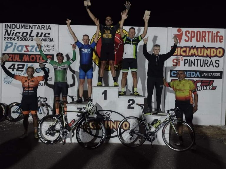 Ciclismo en Azul: Fue segundo Miguel Vargas en Master «C»