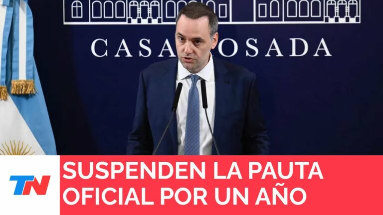 Cancelan la pauta a los medios. Todos en la misma bolsa