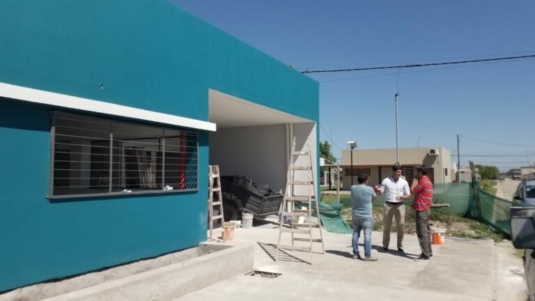 Nuevos avances en la sala de salud en barrio Santa Teresita