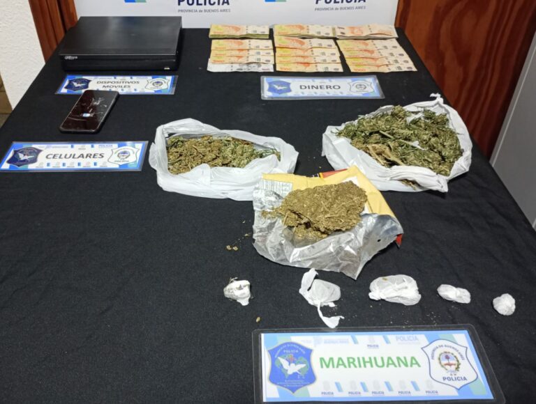 Madariaga: Vendía marihuana en un supermercado
