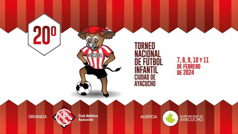 Se sorteó el fixture del 20° Torneo Nacional de Fútbol Infantil de Atlético