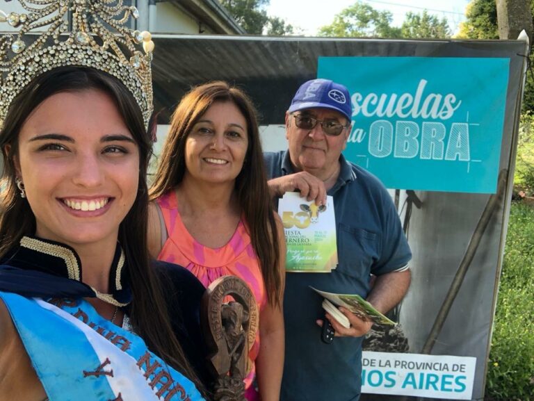 Nuestra Reina Nacional Matilde Fernández en la Fiesta Provincial del Caballo Criollo