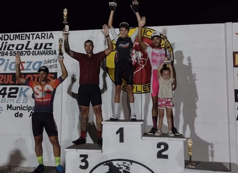 Ciclismo de verano en Azul: Lucas Jaime al tope de los Menores de 40