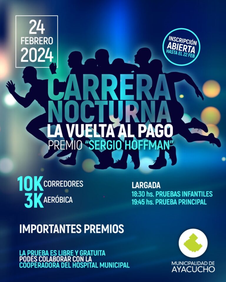 Atletismo: La Vuelta al Pago ya cuenta con 700 inscriptos