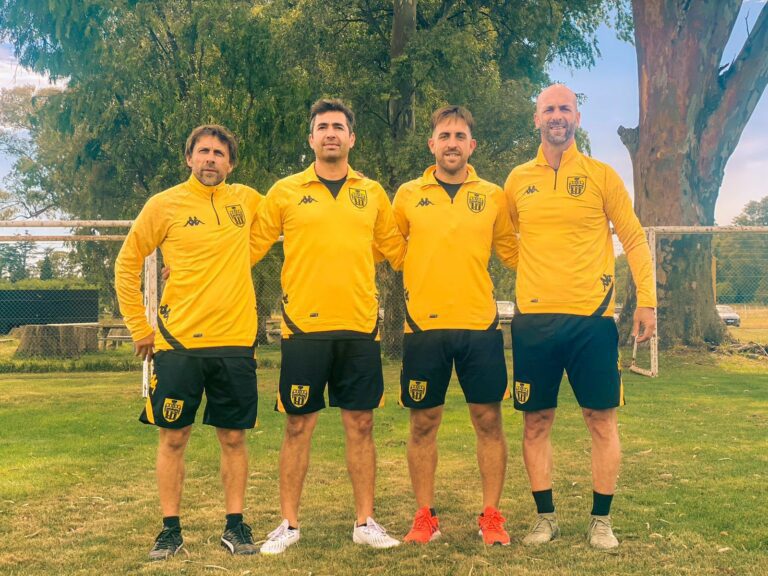 Fútbol: Santamarina comenzó la pretemporada bajo las órdenes de Gastón Pernía