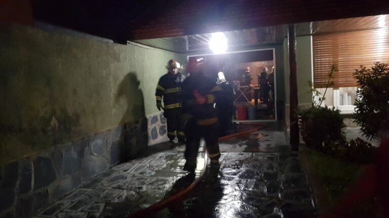 Principio de incendio en un domicilio de calle Sarmiento