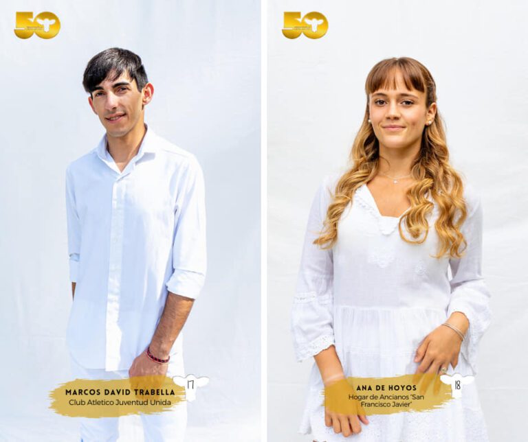 Fiesta del Ternero: Aspirantes Marcos Trabella y Ana de Hoyos