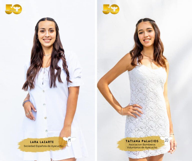 Fiesta del Ternero: Aspirantes Lara Lazarte y Tatiana Palacios