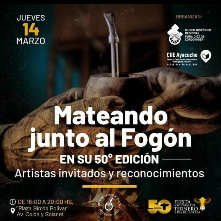 Evocando recuerdos: Mateando junto al fogón de la Fiesta