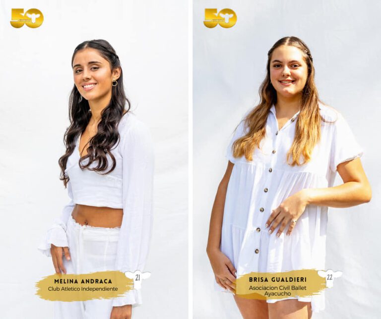 Fiesta del Ternero: Aspirantes Melina Andraca y Brisa Gualdieri