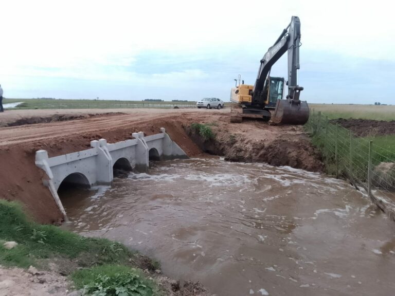 Nuevo puente premoldeado en paraje Pozo del Fuego