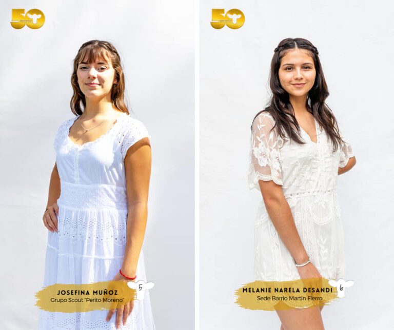 Fiesta Nacional del Ternero: Aspirantes Josefina Muñoz y Melanie De Sandi