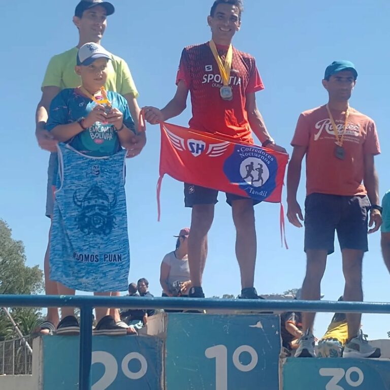 Maratón Ciudad de Bolívar: Hoffman lideró su categoría y fue escolta en la general de los 21kms