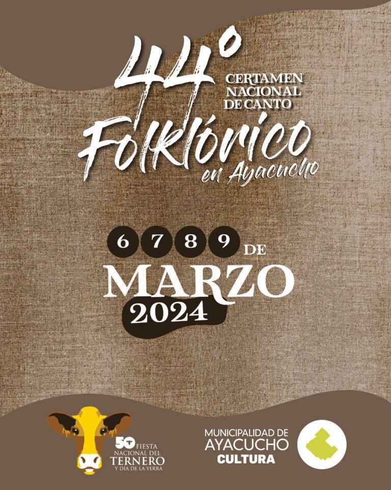 𝐀𝐒𝐈́ 𝐒𝐄𝐑𝐀́ 𝐄𝐋 𝟒𝟒° 𝐂𝐄𝐑𝐓𝐀𝐌𝐄𝐍 𝐍𝐀𝐂𝐈𝐎𝐍𝐀𝐋 𝐃𝐄 𝐂𝐀𝐍𝐓𝐎 𝐅𝐎𝐋𝐊𝐋𝐎́𝐑𝐈𝐂𝐎