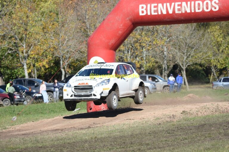 Rally Mar y Sierras: Adrogué sigue al frente del » Ciudad de Ayacucho»