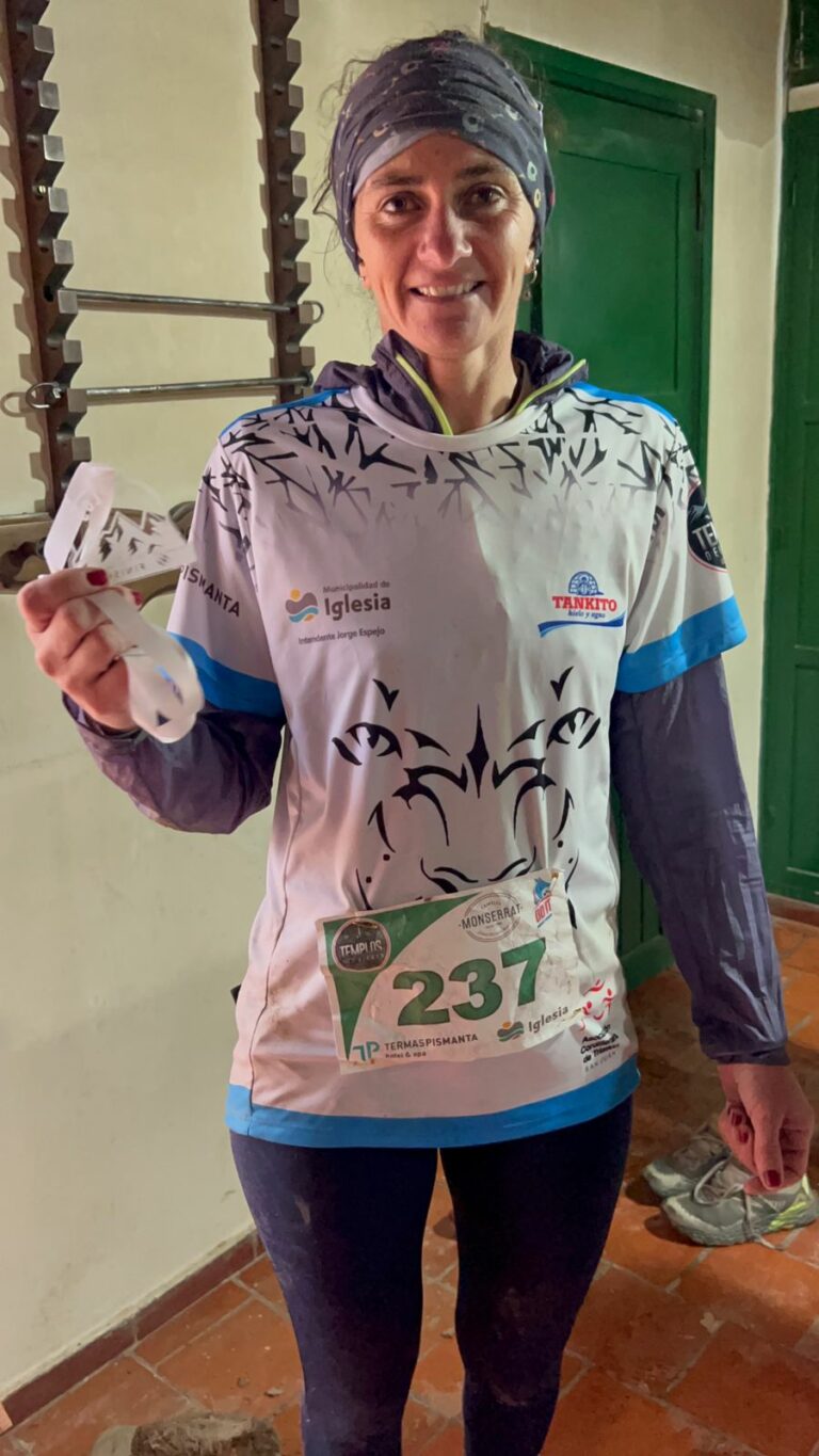 Trail en San Juan: Notable trabajo de Marina Basanta en Los Templos del Viento