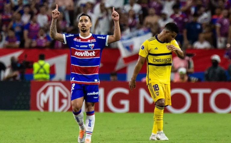 Boca y un duro tropiezo con Fortaleza en Brasil, por la Copa Sudamericana