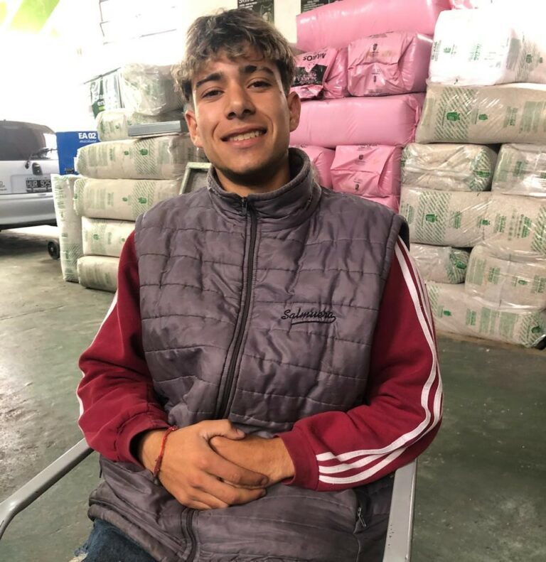 El juvenil ayacuchense Maximiliano Burgos, busca abrirse paso en el ciclismo