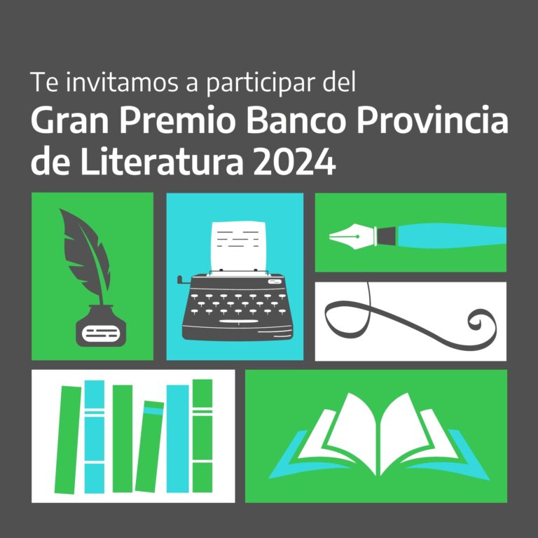 De interés para escritores: Quedan pocos días para participar en el Gran Premio Banco Provincia de Literatura