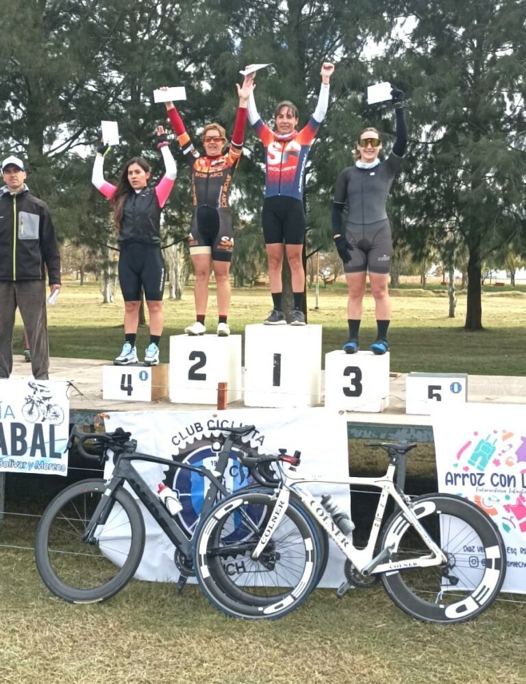 Ciclismo en Rauch: Se inauguró la pista…Triunfo de Mariana Calvo