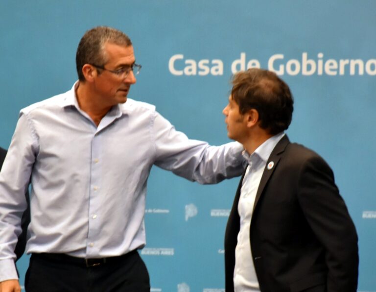Axel Kicillof anunció el pago del fondo municipal: Rauch recibió 102 millones de pesos
