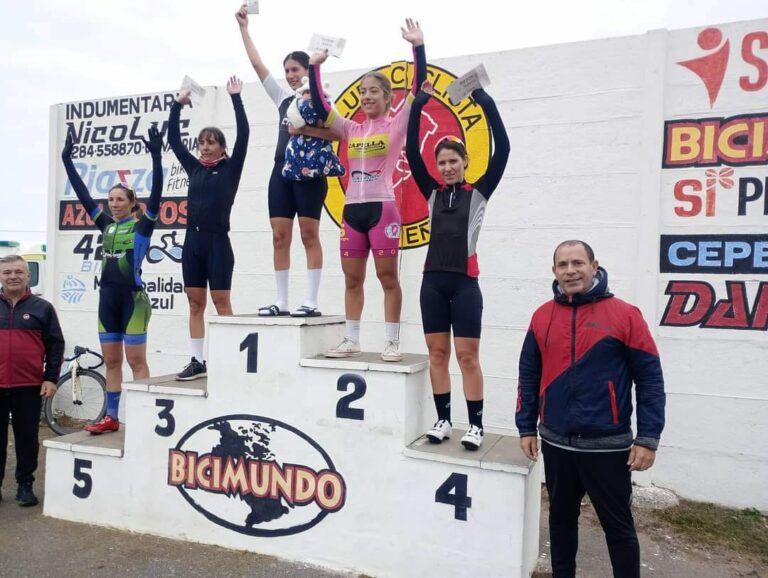 Ciclismo en Azul: Lucas Jaime figuró al tope de los Menores de 40