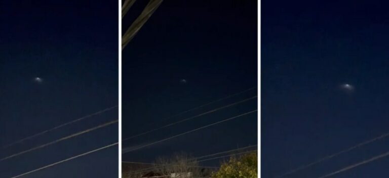 Se terminó el misterio: ¿qué fue la extraña luz que sorprendió sobre el cielo rauchense?