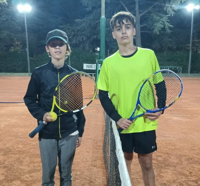 Tenis en el CECU:  Torneo de menores fue para Rosatto Homero