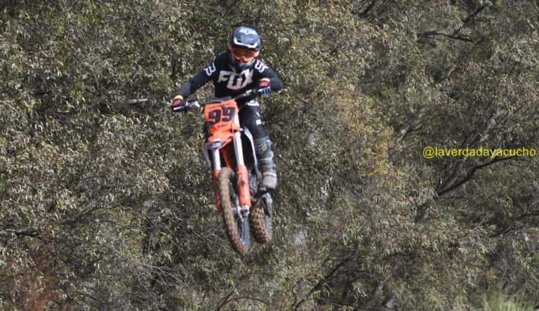 Motocross: Intensa actividad en la pista de la chacra municipal