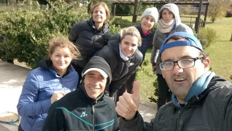  Jugadores de tenis del Centro Cultural Dr. Pedro Solanet visitaron Tandil.
