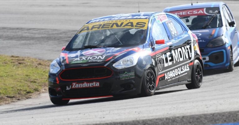 Turismo Pista: Con un Melo «intratable», comenzó la acción para el Turismo Pista en San Jorge