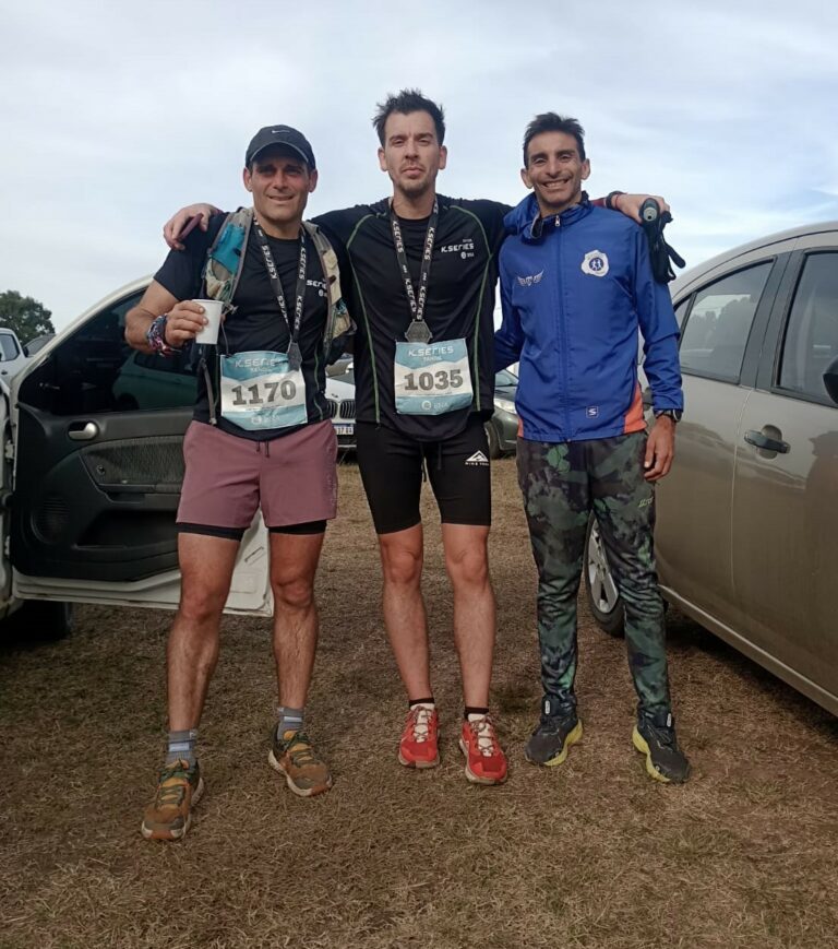En el Trail de Tandil Sergio Hoffman estuvo en el podio. Se destacan los atletas Quiroga y Cruz