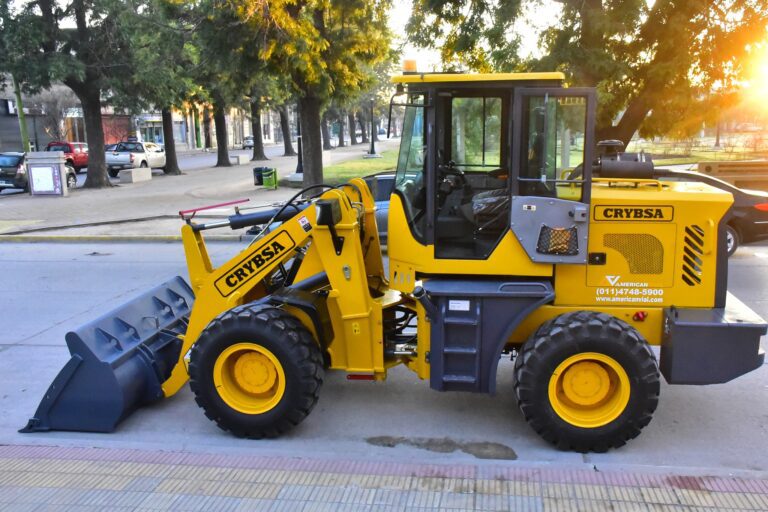 Nueva maquinaria para la Secretaría de Ambiente