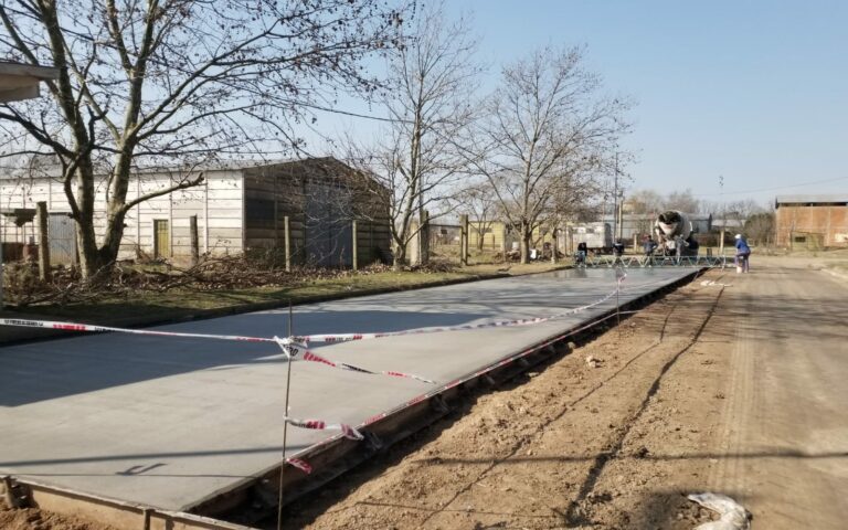 Segunda etapa de obras de infraestructura en el Sector Industrial N°1