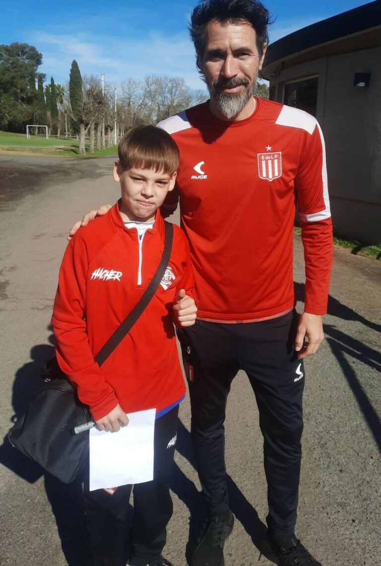 Fútbol: Joaco Mastronardi participó de un campamento Pincharrata