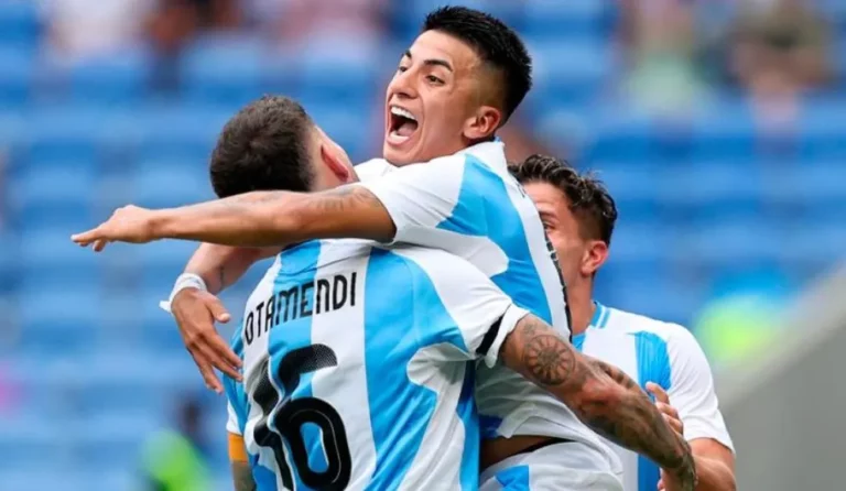 La Selección Argentina Sub 23 venció a Ucrania y jugará con Francia en cuartos de final