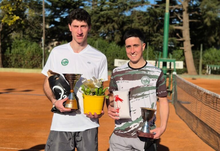 Tenis en el CECU: La copa Federico Battaglia fue para Agustín López de Armentia