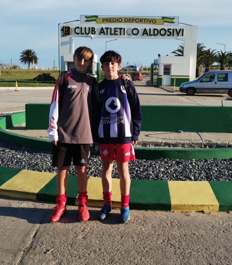 Fútbol menor: Benjamín Arrayago y Felipe Arbiya ante una interesante posibilidad