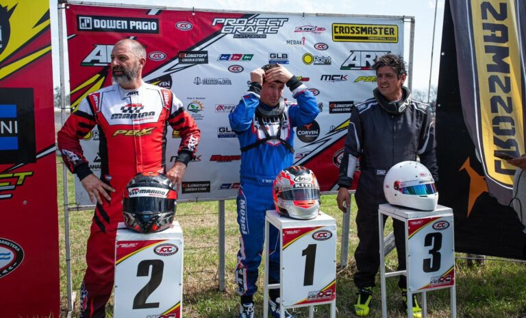 Kartings: Excelente cometido de Matías Iribarren en Carmen de Areco… «Chapa, Chapa»