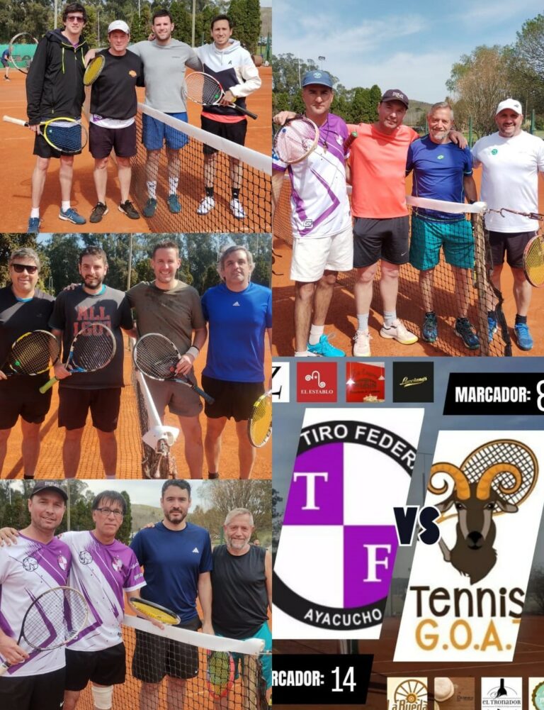 Tenis: Gran triunfo del Tiro Federal en el Interclubes de Tandil