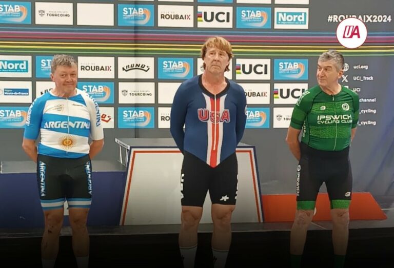 Ciclismo: Tanzi logra la medalla de Plata entre los Master en Francia