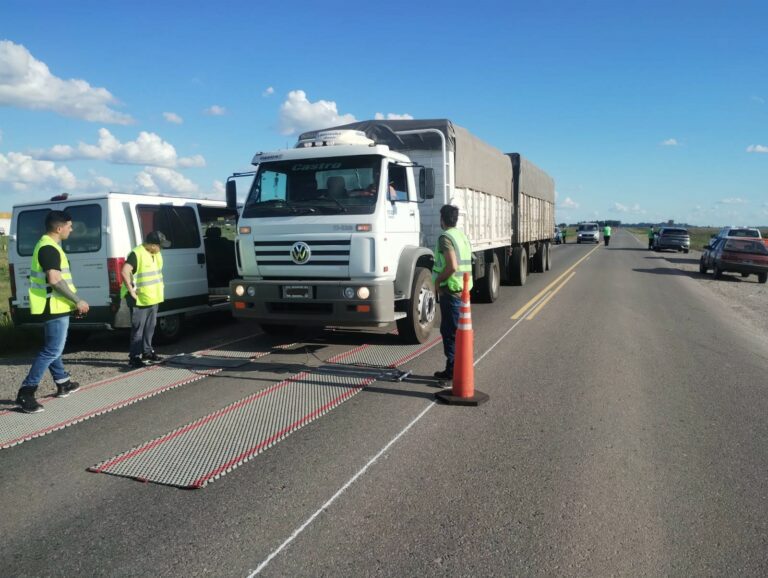 Control de cargas de Tránsito Pesado