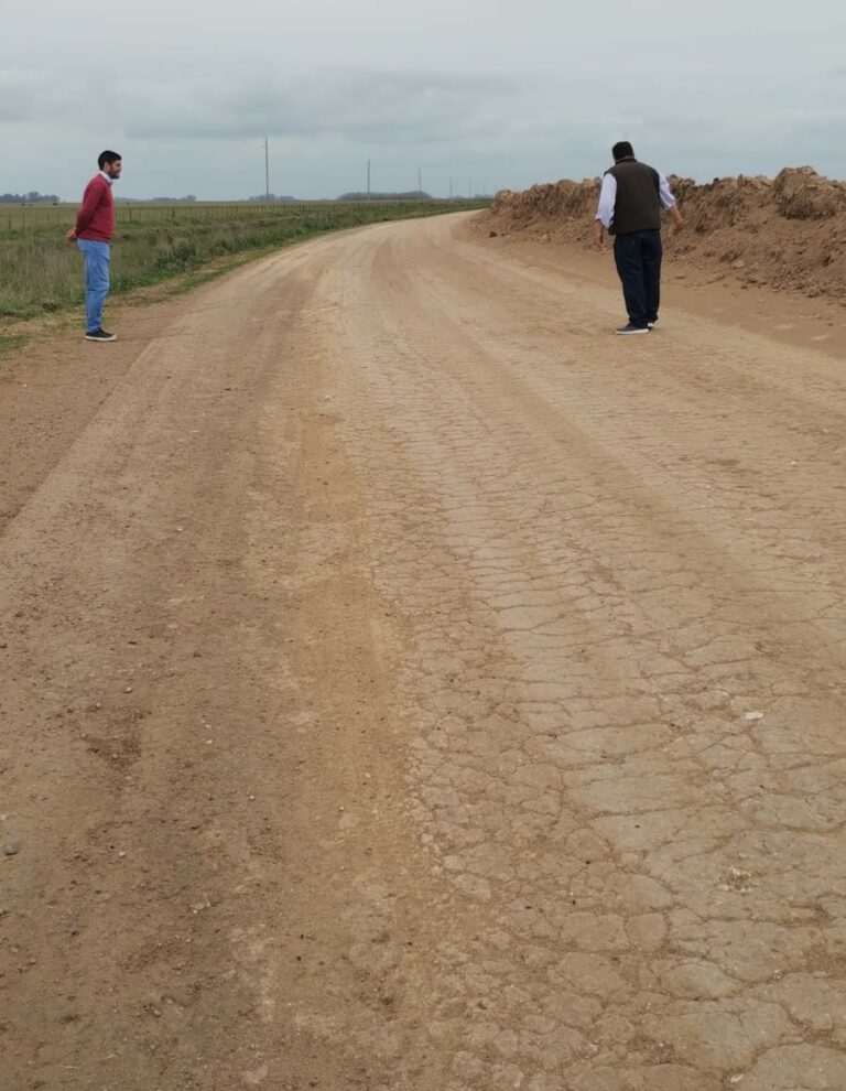 Trabajos viales en distintas zonas del aprtido