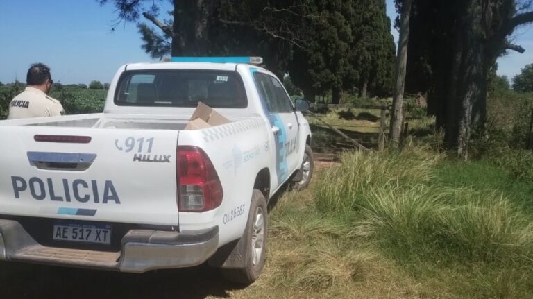 Importante operativo por robo de bateas en Gran Buenos Aires: allanamiento positivo en campo de la zona de “El Cuco”