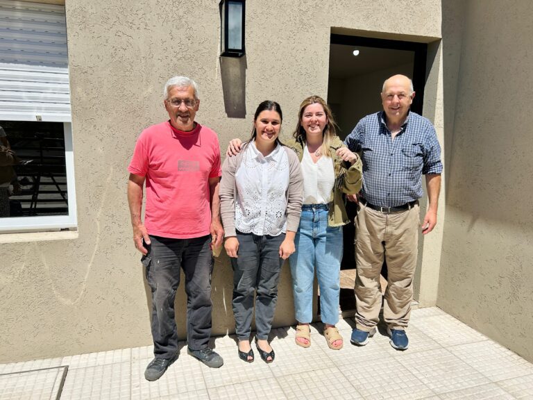 Se hizo entrega de la casa de Bomberos Voluntarios