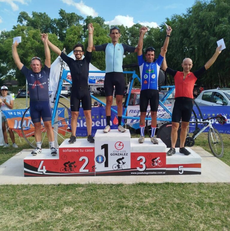 Ciclismo en Rauch: Victoria de Pablo Contreras; destacado trabajo de ayacuchenses