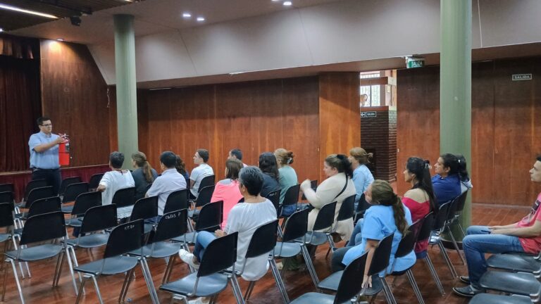 Capacitación de prevención de incendios destinada a personal Municipal