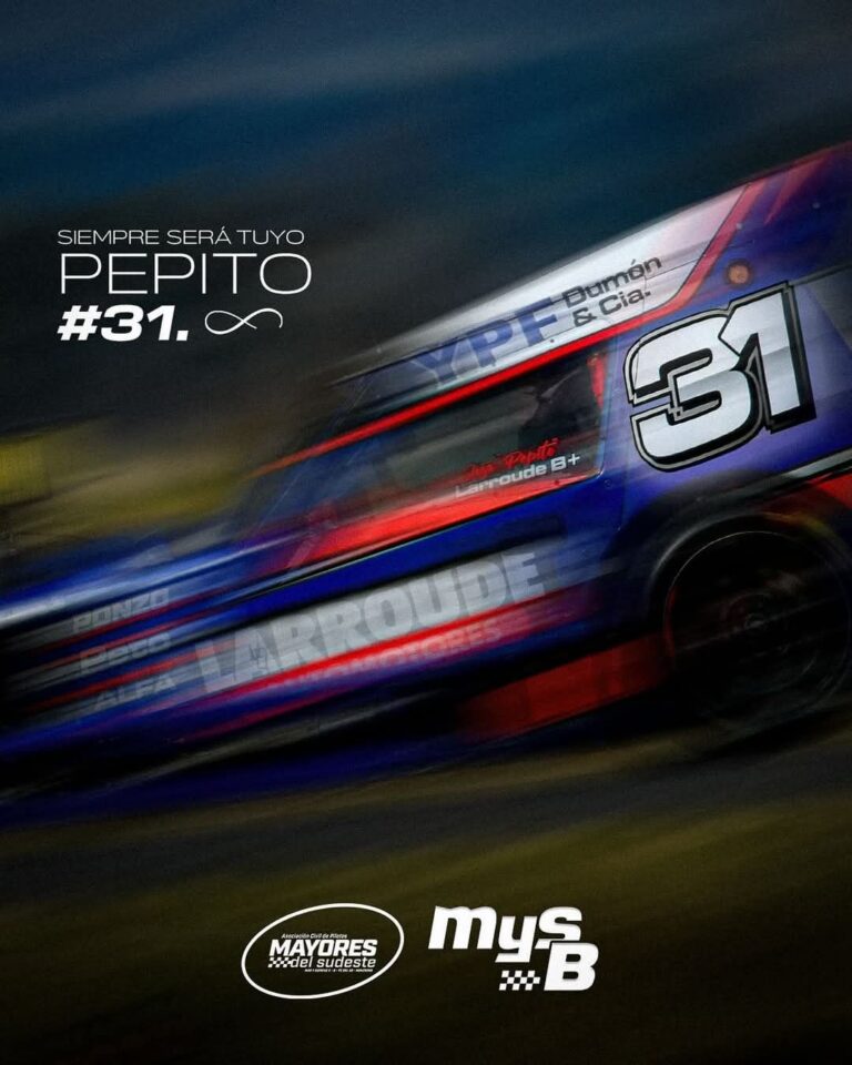 Homenaje: retiran el Nro. 31 que José Agustín “Pepito” Larroudé utilizó en la categoría Mar y Sierras