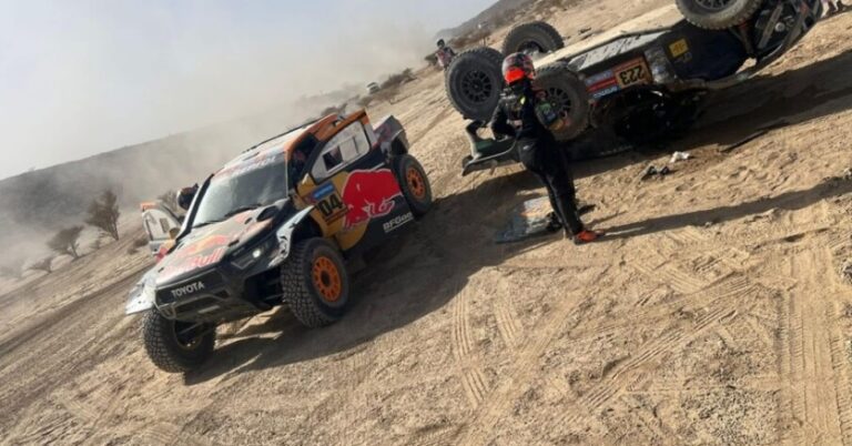 Seth Quintero es el ganador la Etapa 1 de Autos del Dakar 2025
